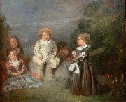 Happy Age. Golden Age Jean antoine Watteau